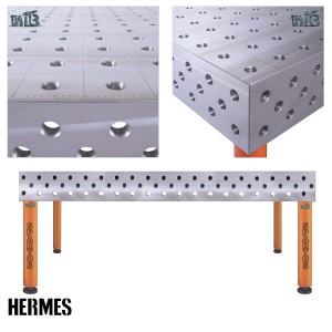 HERMES 3D 2000 x 1000 x 200 [4 nogi ze stopami L=550]