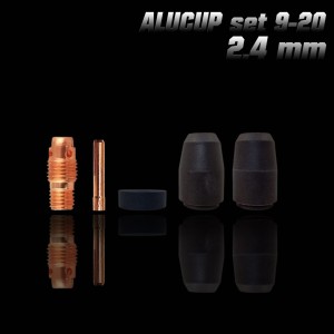 Alucup set 9-20 - 2.4 mm