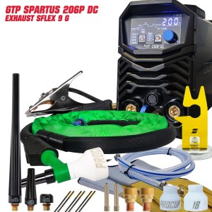 Spartus TIG 206p dc GTP exhaust sflex 9g
