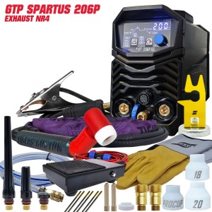 Spartus TIG 206p dc GTP exhaust sflex 17r