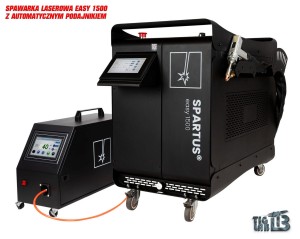 Spawarka laserowa Easy 1500 z automatycznym podajnikiem drutu