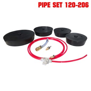 Korki do argonu pipe set 120-206 + akc