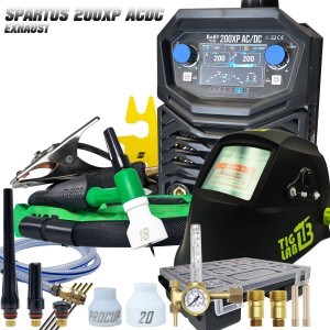 Spartus tig 200XP ac dc exhaust sr17