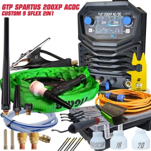 Spartus TIG 200XP acdc GTP custom 9 sflex 2w1