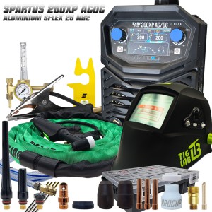 Spartus tig 200XP ac dc aluminium sflex 26 nr2