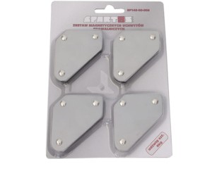 Zestaw magnesów kątowych 4szt. udźwig: 4kg