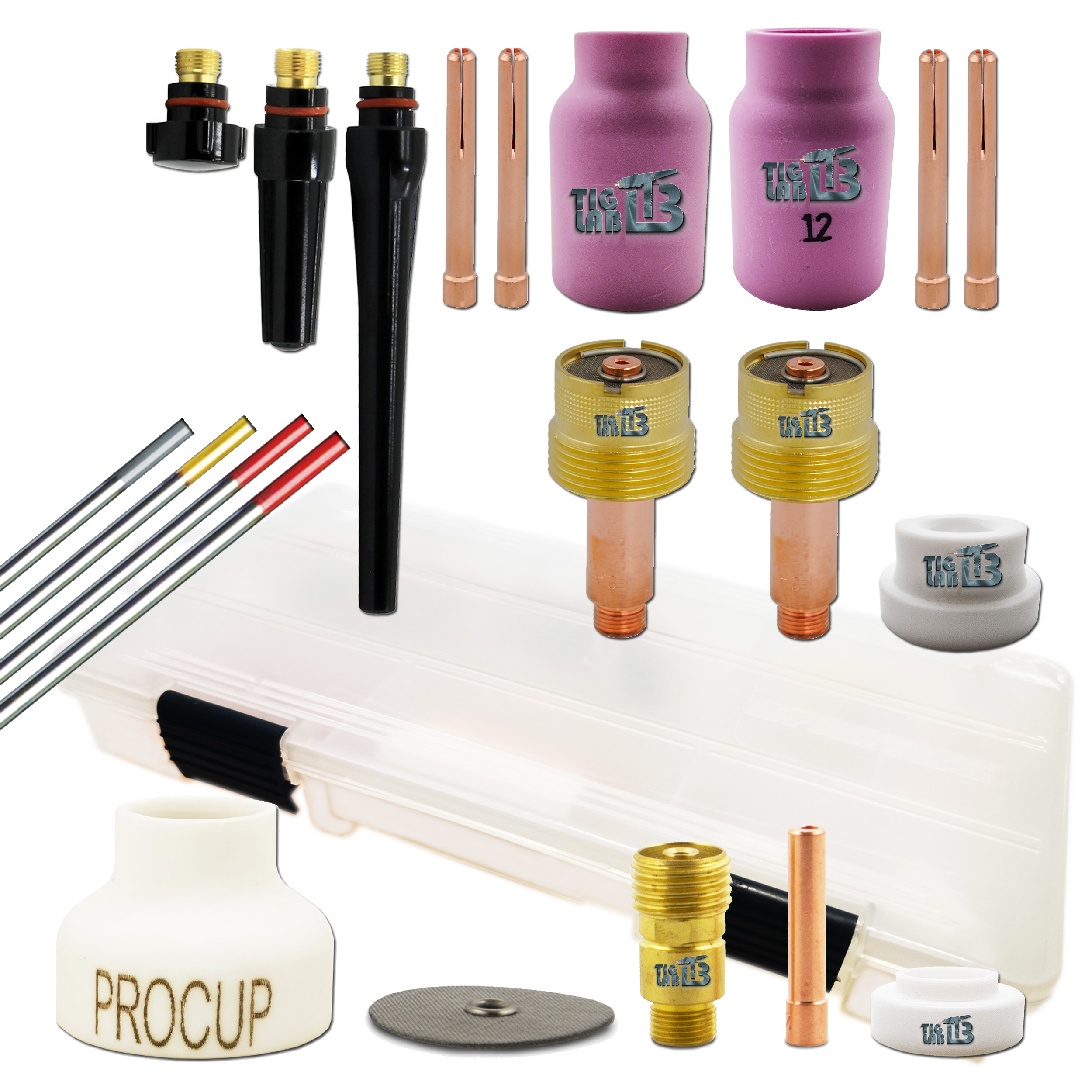 RURA 10 TIG SR17/18/26 Consumables Kit