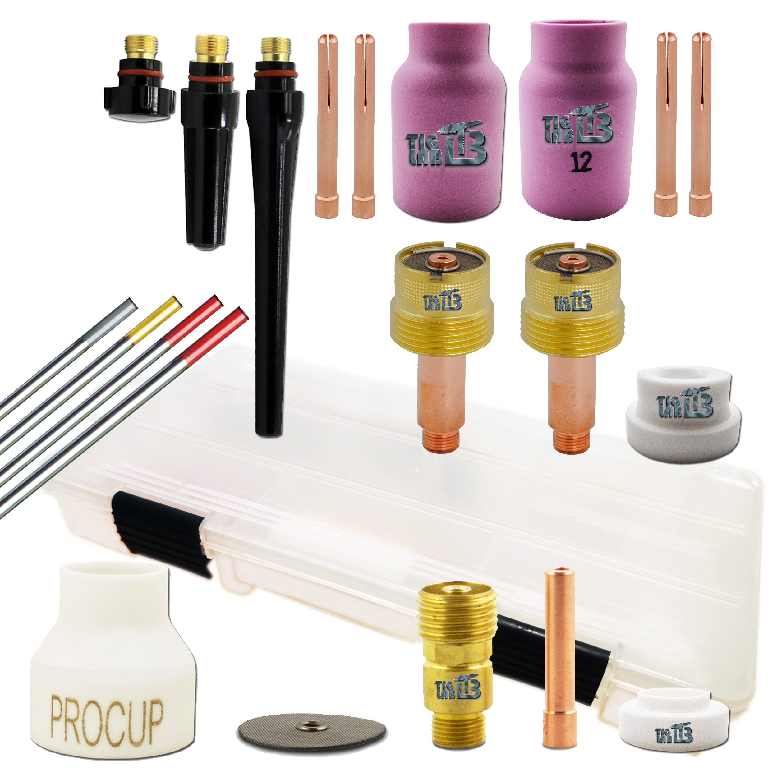 RURA 7 TIG SR17/18/26 Consumables Kit