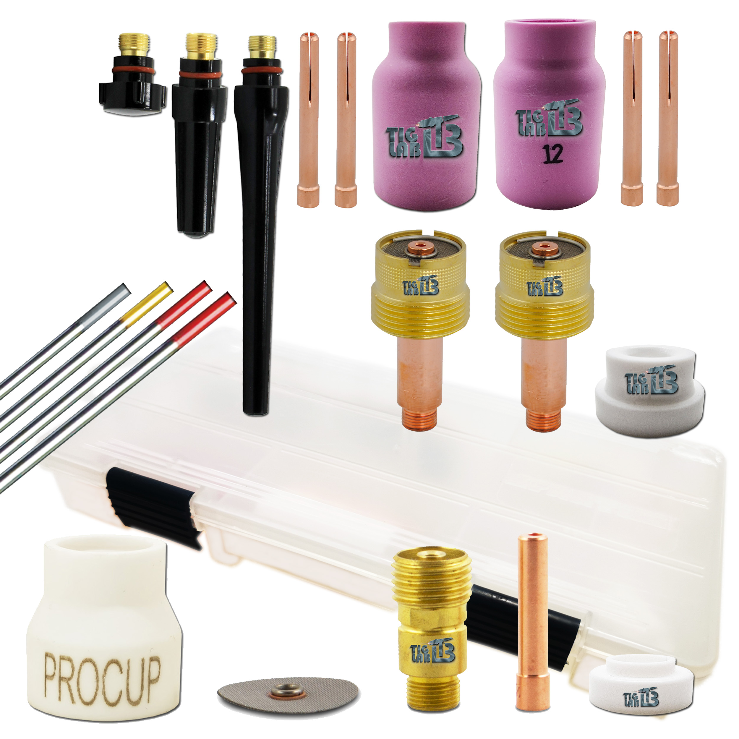 RURA 8 TIG SR17/18/26 Consumables Kit