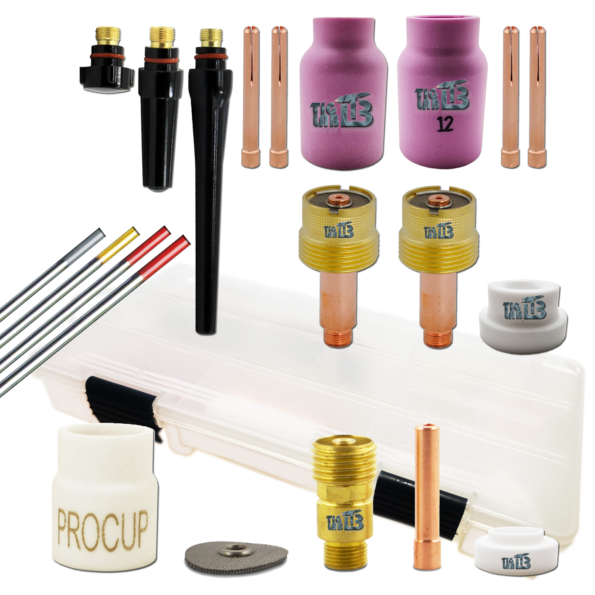 RURA 9 TIG SR17/18/26 Consumables Kit