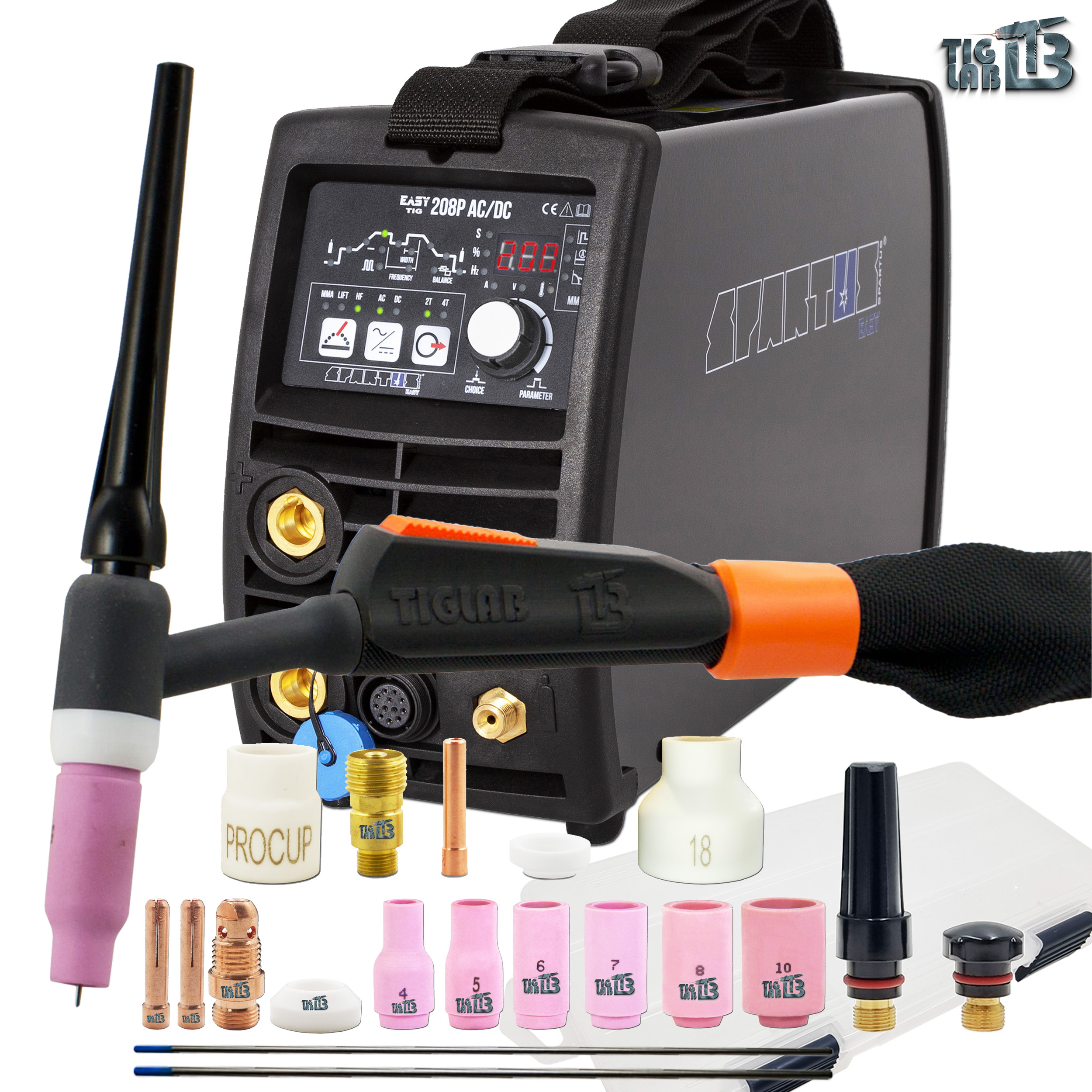 SPARTUS TIG 208P AC DC CUSTOM